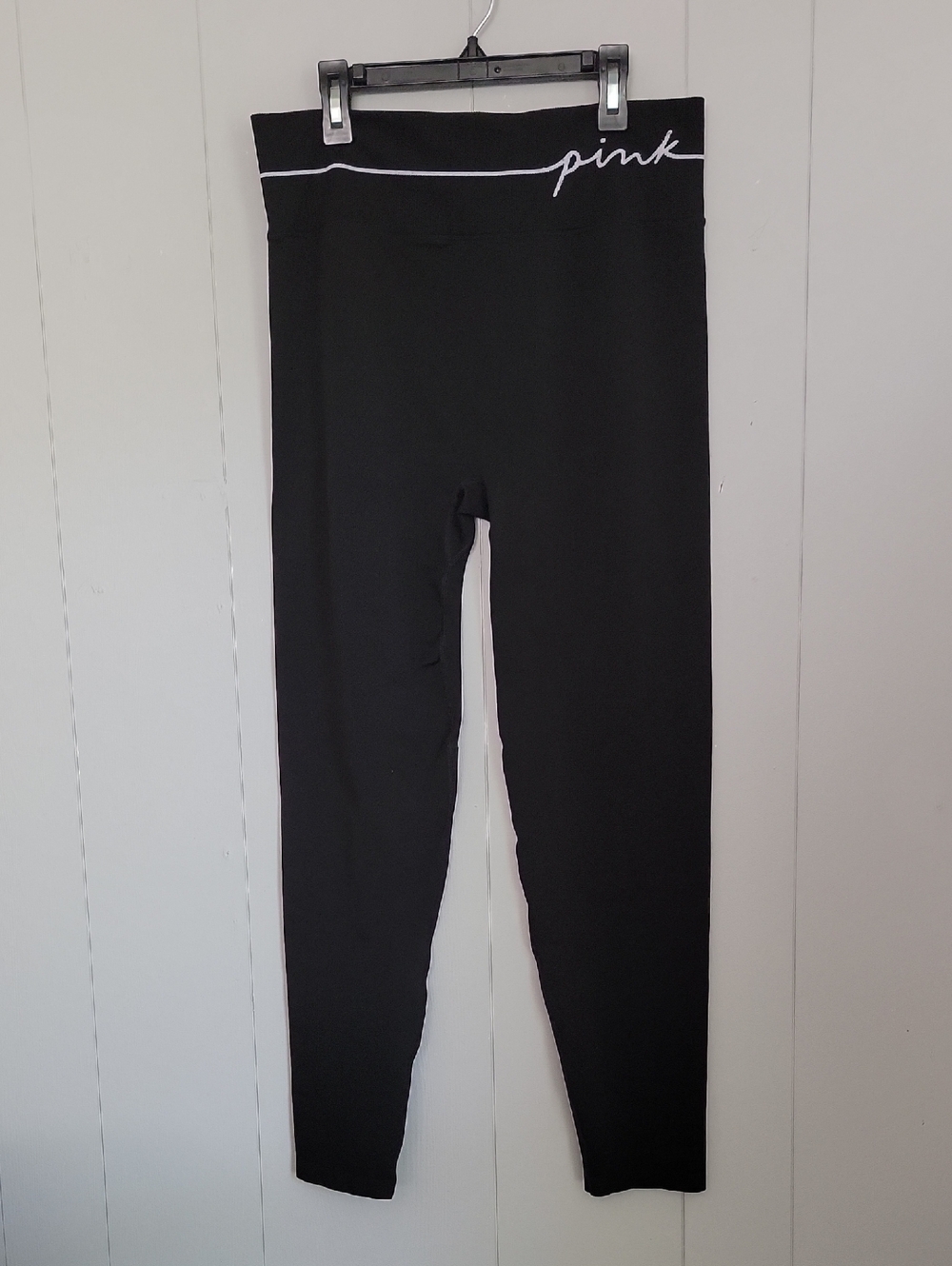 Pink Victoria Secret Active Women's XL Black Leggings
